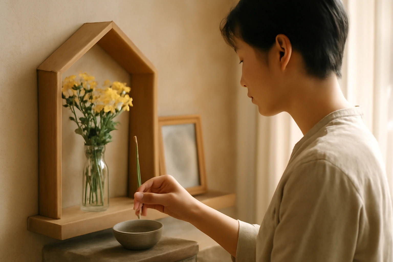 Khấn nôm bằng lời của mình có được không: giữ đủ năm ý để lời khấn mộc mà vẫn trọn