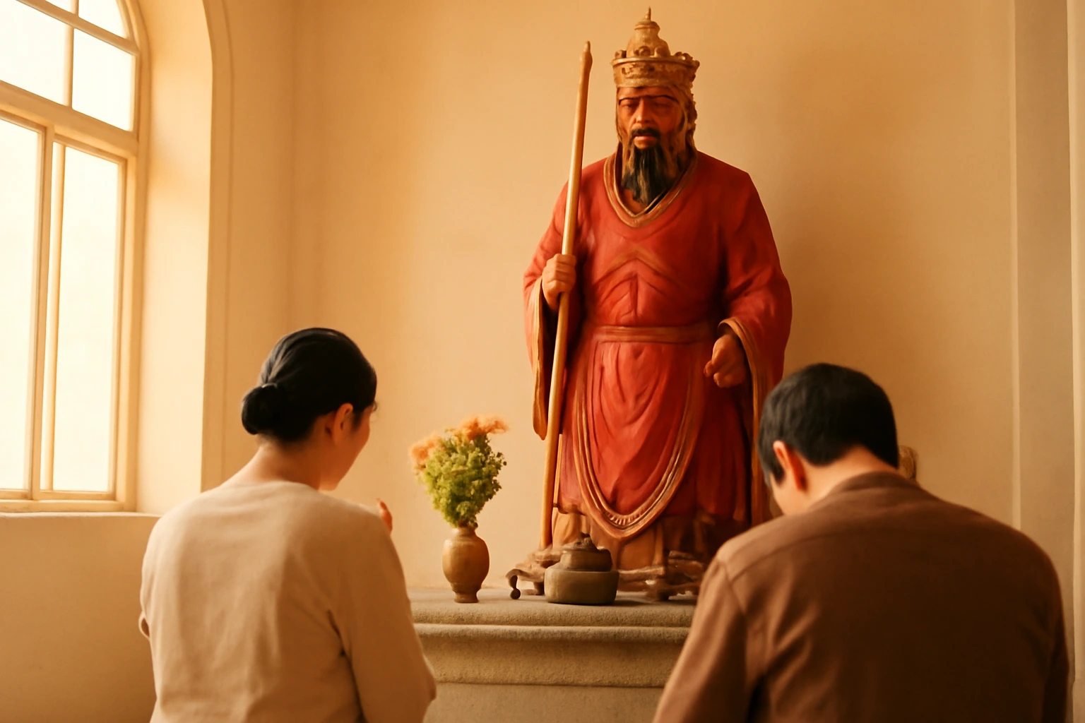 Văn khấn ban Đức Ông tại chùa: Đức Ông là ai, lễ vật, thứ tự lễ và bài khấn có chỗ điền