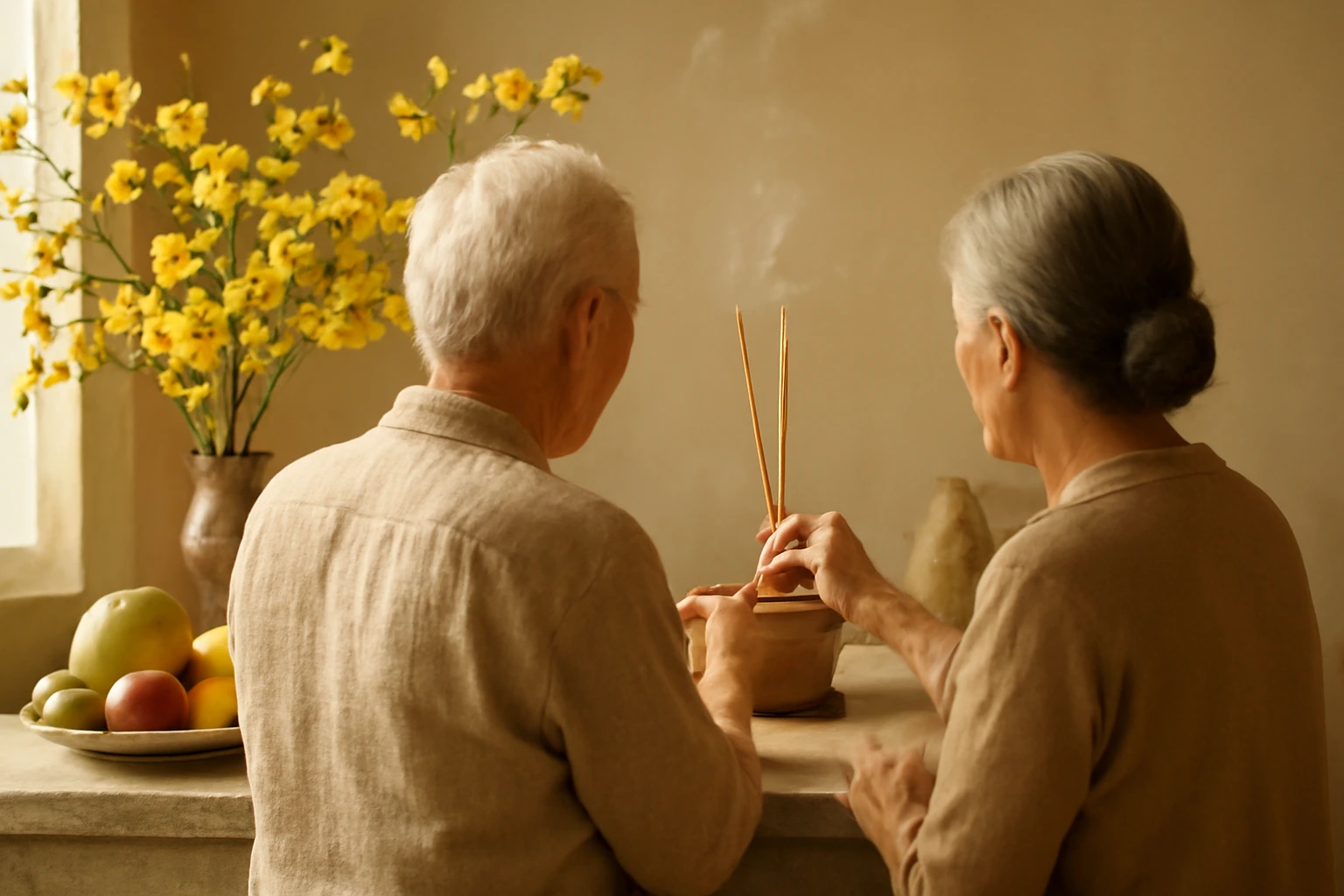 Văn khấn rước ông bà về ăn Tết: lễ đón gia tiên chiều cuối năm và cách làm ở từng miền