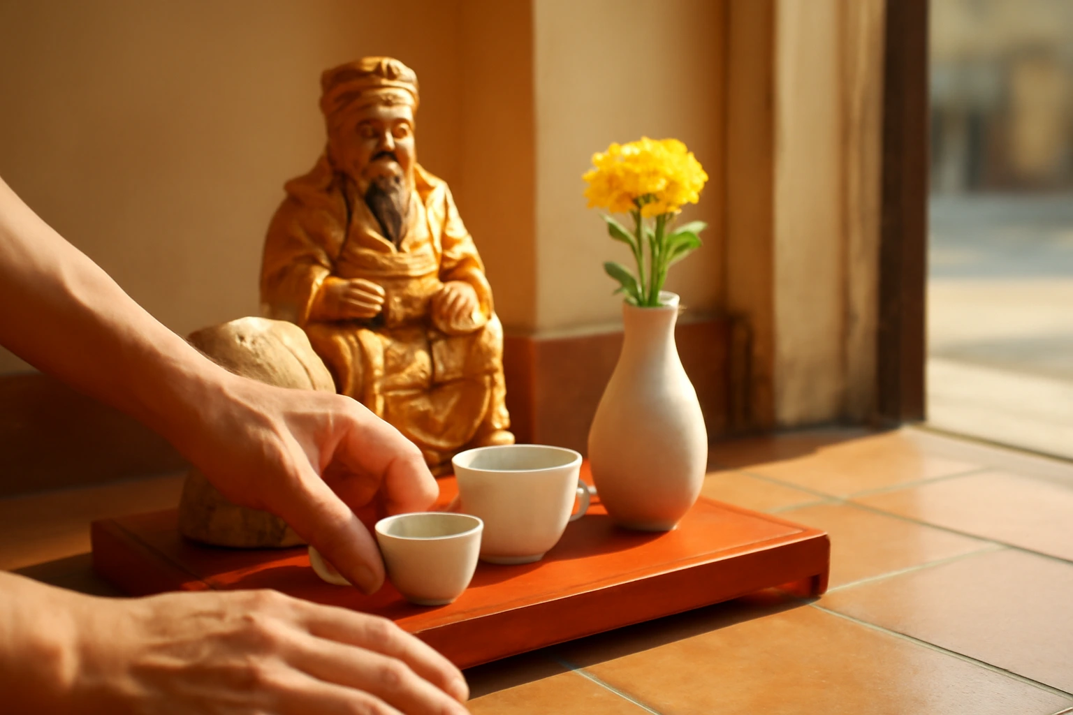 Văn khấn Thần Tài, Thổ Địa hằng ngày: bài ngắn buổi sáng mở hàng và cách thắp hương cho gọn