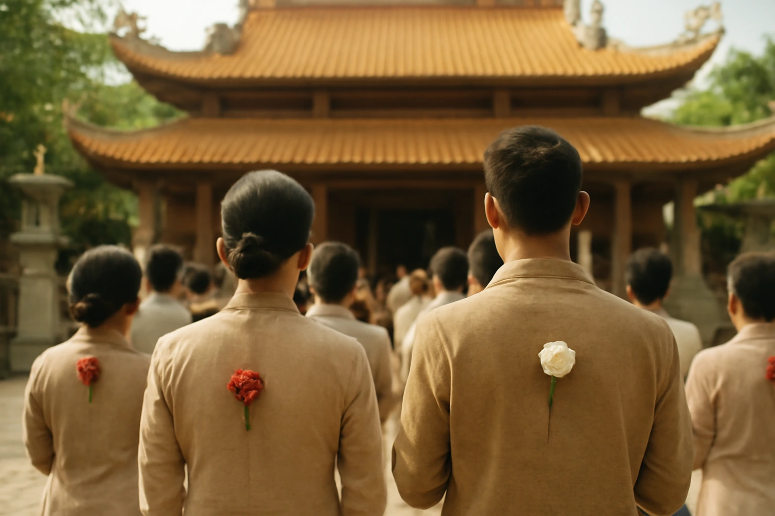 Văn khấn lễ Vu Lan báo hiếu tại chùa: dâng lễ, ghi tên cầu an cầu siêu cho cha mẹ và cách điền